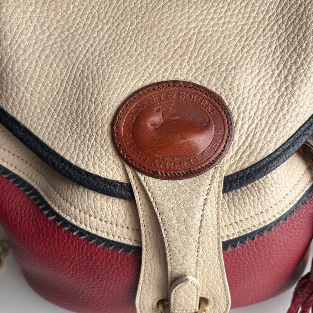 Dooney and Bourke awl leather Teton Drawstring Bag
Rouge Bone Navy - Picture 9 of 16
